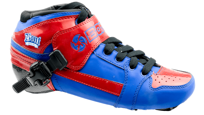 Bont Pursuit Boot Blue/Red Size 34.5 (165mm)