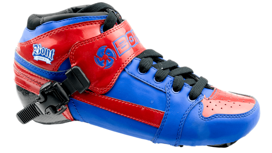 Bont Pursuit Boot Blue/Red Size 34.5 (165mm)