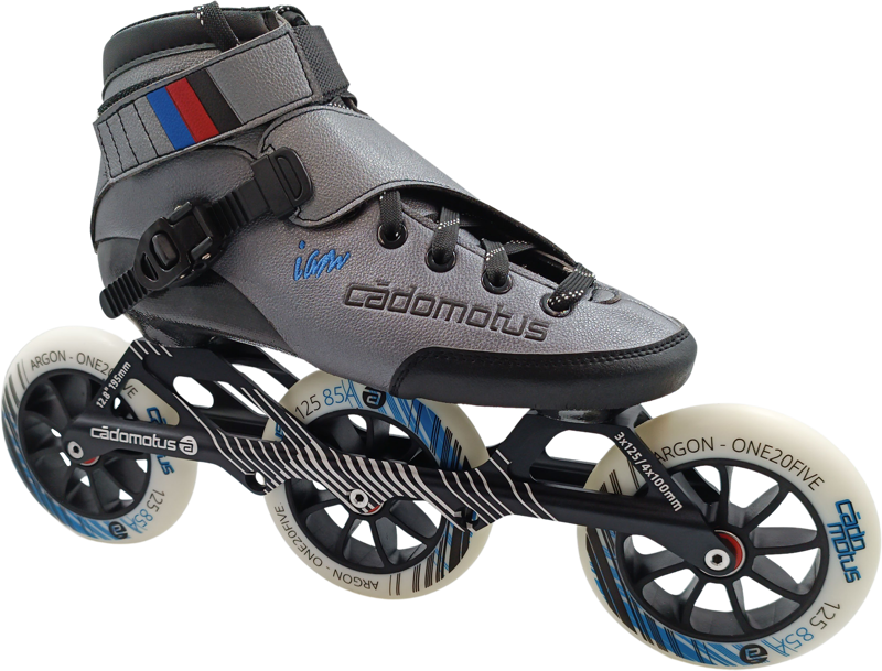 Cadomotus Agility-3 3x125mm convertible inline speed skate