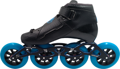 DoubleFF A3 Race package black/blue - detail view